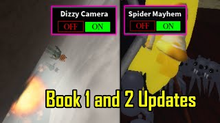 All Changes To Book 1 And 2 Roblox Piggy [upl. by Wj36]