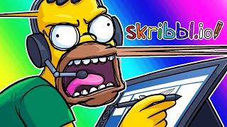 Skribblio Funny Moments  Nogla Wastes 1000 Dollars [upl. by Nani]