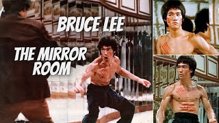 Bruce Lee in Enter the Dragon The Mirror Room Battle  Rare Bruce Lee photos and footage [upl. by Sevein30]