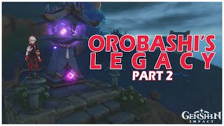 Orobashis Legacy Part 2  Serpents Head  Genshin Imact [upl. by Wilone]