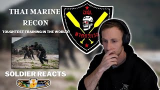 WORLDS TOUGHEST TRAINING Royal Thai Marine Recon British Soldier Reacts [upl. by Notsnorb]