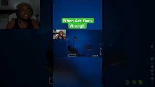 When Ark Goes Wrong gaming arksurvivalevolved arkascended ark scary shorts mosasaurus ￼ [upl. by Holmun]