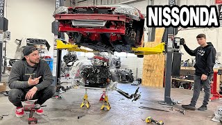 Tearing apart my REAR WHEEL DRIVE Honda Civic [upl. by Rj10]