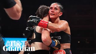 She kept headbutting me Amanda Serrano on defeat to Katie Taylor [upl. by Petit170]