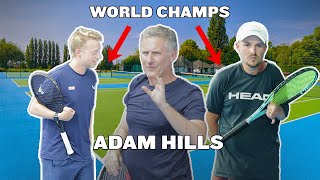 Adam Hills Takes on Para Standing Tennis with European and World Doubles Champions 🏆  LTA [upl. by Frydman832]