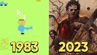 Evolution of Texas Chainsaw Massacre Games 19832023 [upl. by Zanas]