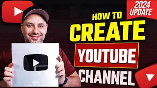 How To Create A YouTube Channel  2024 Beginner’s Guide [upl. by Peregrine519]