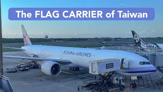 TRIP REPORT  China Airlines Economy  Taipei to Ontario  Boeing 777300ER [upl. by Ferneau192]