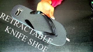 DIY retractable knife shoe  Kingsman [upl. by Clareta836]