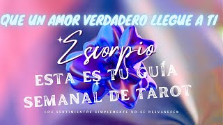 escorpio NECESITAS AMOR Mirá la lectura de tarot🔮💫 completa [upl. by Suinuj405]