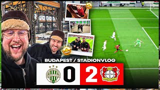 Unglaublicher TAG in BUDAPEST 😍🇭🇺Ferencváros Budapest vs Bayer Leverkusen XXL Stadion Vlog ⚽️ [upl. by Finny452]