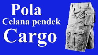 Pola Celana pendek Cargo pria [upl. by Kubis]