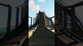 80S  90S INSPIRED WOODEN COASTER IN PLANET COASTER 2 rollercoaster planetcoaster2 gaming [upl. by Coad]