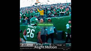 “Abracadabra”  Ngl Barkley was crazy against the jaguars TheDadOfJoaquin edit nfl viralvideo [upl. by Dahsar255]