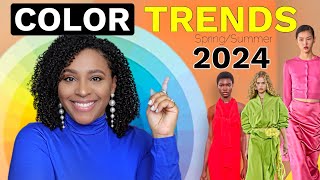 2024 Fashion Color Trends Spring  What to Wear in 2024 [upl. by Irdua]