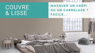 Enduit Couvre amp Lisse  Rénovez et décorez vos murs carrelés en crépi etc [upl. by Accire]