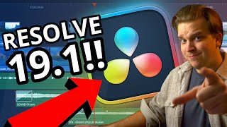 DaVinci Resolve 191 UPDATE  BEST New Features [upl. by Nassi]