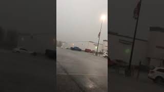 Tornado Warning on Sikeston Mo Tornado siren going off [upl. by Shadow]