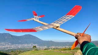 P30 Rubber Power AMA Flight Test After Repair at Bukit Jengkoang [upl. by Evered]