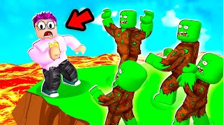 Can We Beat ROBLOX ESCAPE ZOMBIE ISLAND OBBY INSANE DIFFICULTY [upl. by Roldan]