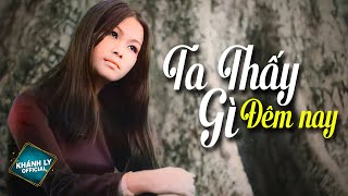 TA THẤY GÌ ĐÊM NAY Sáng Tác Trịnh Công Sơn  KHÁNH LY OFFICIAL [upl. by Divadnahtanoj]