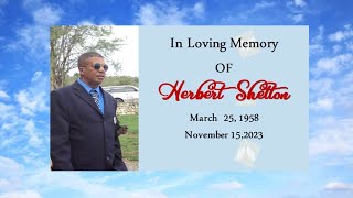 In Loving Memory of Herbert Shelton Jan 062024 1100am [upl. by Margy]