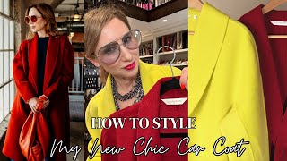 How To Style The Carla Rockmore Car Coat [upl. by Ilatfen]