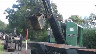 Tinkers Park Rally 28092024  The Vintage Steam Shovel seen in Tinkers Park [upl. by Helge]