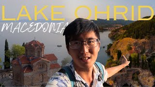 LAKE OHRID MACEDONIA 🇲🇰  FIRST IMPRESSIONS Swimming in Lake Ohrid  Historic MACEDONIAN Churches [upl. by Bennie]