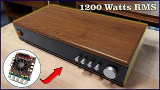 Building Insanely Loud 1200W Bluetooth Amplifier  Drives 10 Subwoofers [upl. by Mercola789]