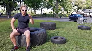 Cardio Bootcamp Workout 1 Optional equipment a step tubing with handles [upl. by Nirrak146]