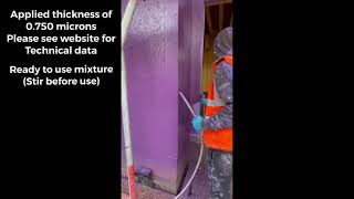 Passive Purple EXTERNAL fluid applied weatherproof breathable membrane liquid applied technology [upl. by Karney]