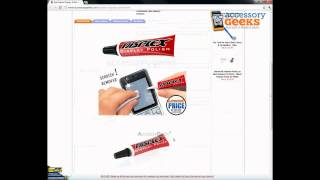 AccessoryGeeks Displex Display Polish Scratch Remover for LCD Screen Product Review [upl. by Cowie]