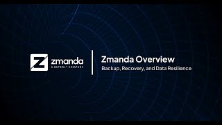 Backup and Recovery Software by Zmanda [upl. by Syhr568]