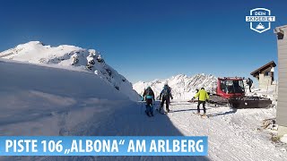 Ski Arlberg Piste 106 quotAlbonaquot [upl. by Oznecniv]