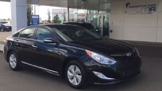 2014 Hyundai Sonata Hybrid  In Depth Walk Around  Sherwood Park Hyundai [upl. by Enra408]