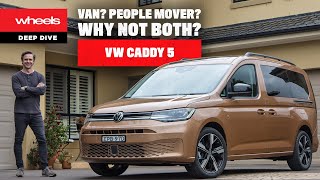 2022 Volkswagen Caddy 5 First Drive  Wheels Australia [upl. by Aaberg]