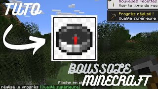 TUTO COMMENT FAIRE Fabriqué une boussole SUR MINECRAFT FACILEMENT TUTO DEBUTANT [upl. by Seessel]