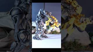 Transformers Stop Motion shorts Rise of the Beasts quotI love your fire Primequot [upl. by Fenwick]