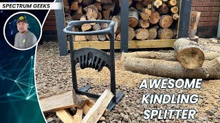 Kindling Cracker  King Firewood Kindling Splitter  XL  Review [upl. by Abibah803]