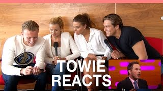 TOWIE stars react to Chris Pratts brilliant Essex impression [upl. by Hamil]