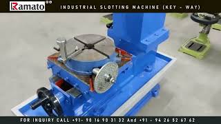 Keyway Slotting Machines  Ramato Machines [upl. by Short]