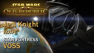 SWTOR KOTFE  Star Fortress Voss  Jedi Knight [upl. by Nylsaj]