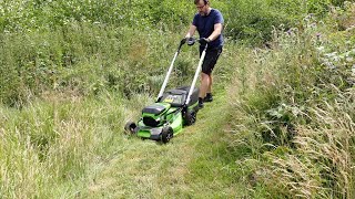 How To Fix A Greenworks Pro 60V Lawn Mower That Wont Start [upl. by Angy]