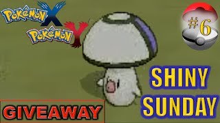 Pokemon XampY Shiny Foongus found in a Horde Battle GIVEAWAY LIVE [upl. by Ateiluj]