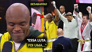 FORAM CRITICAD0S🚨 Anderson Silva MANDA A REAL após EMPATE em LUTA DE BOXE contra Chael Sonnen [upl. by Ecinev462]