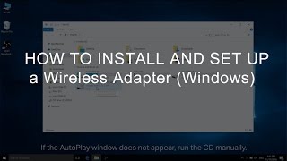 How to Install and Set Up a Wireless Adapter Windows [upl. by Yonatan]