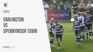 Darlington v Spennymoor Goals [upl. by Ordnassela]