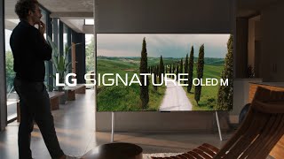 LG SIGNATURE OLED M  Worlds First and only 4K 120Hz wireless OLED TV [upl. by Sherm]