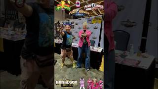 Power Rangers fan morphin with Catherine Sutherland [upl. by Den935]